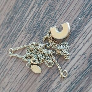 Avon Vintage - Letter "C" Initial Gold-Tone Necklace